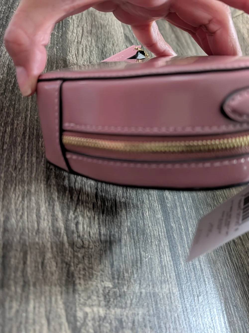 Coach Heart Crossbody Bag in Pink